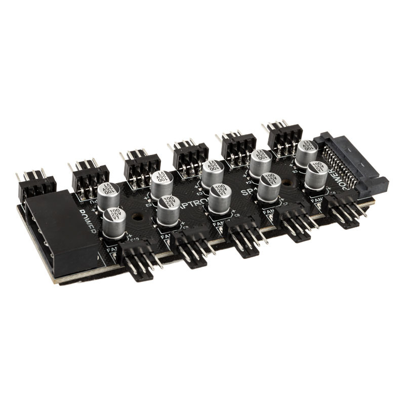 Lamptron compatible SP105 10x PWM-Lüfter-Hub
