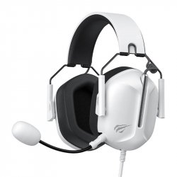 Gaming headphones HAVIT H2033d (white-black)