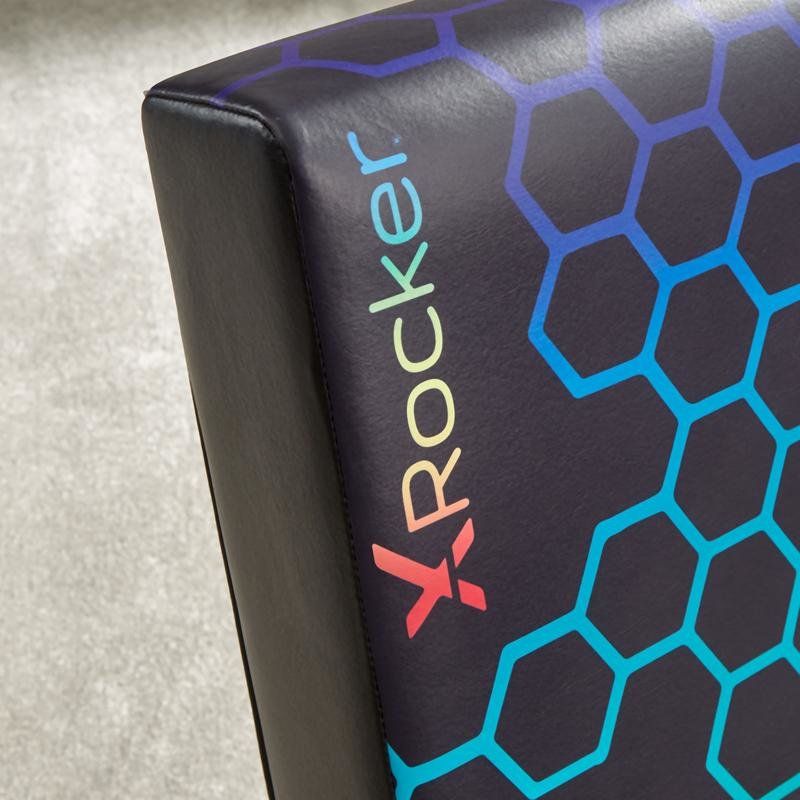 X Rocker Neo Hex Edition Siège de jeu sur console Siège capitonné Noir