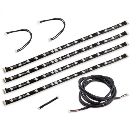 aqua computer compatible RGBpx Beleuchtungsset pour Monitore, 60 adressierba