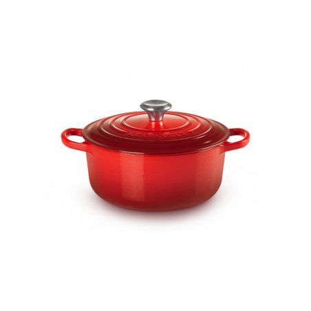 Le Creuset Signature Roaster round 22cm cherry red (21177220602430)