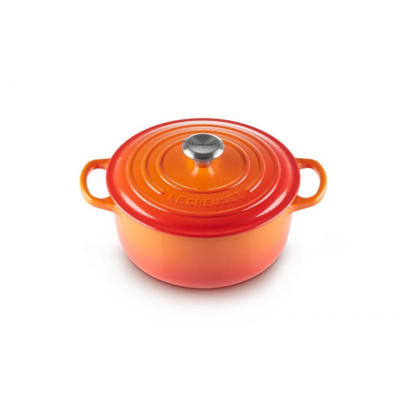 Le Creuset Signature Roaster round 22cm oven red (21177220902430)