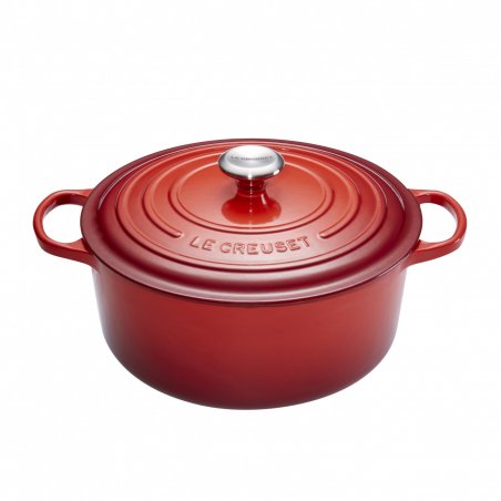Le Creuset Signature Roaster round 26cm cherry red (21177260602430)