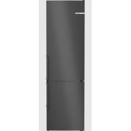 Bosch Serie 4 KGN39OXBT réfrigérateur-congélateur Pose libre 363 L B Noir
