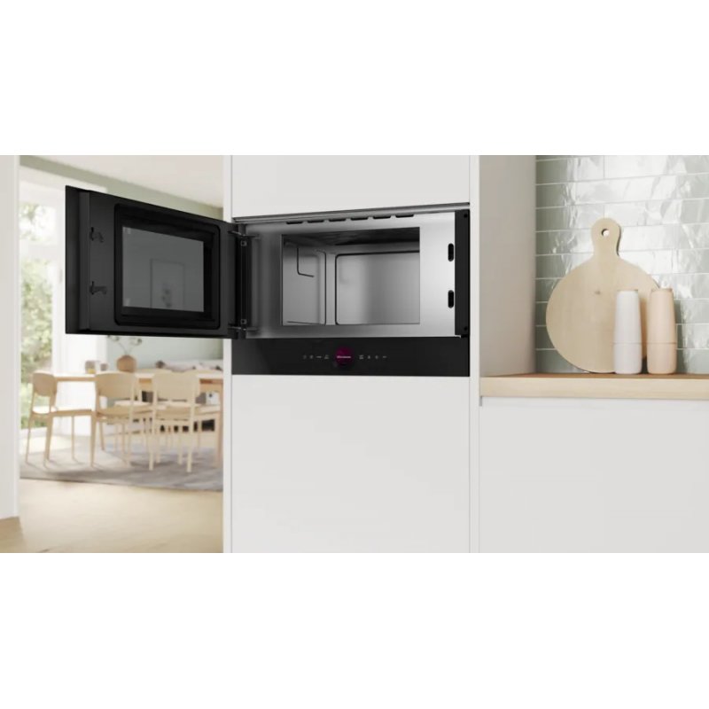 Bosch Serie 8 BFL7221B1 micro-onde Intégré Micro-onde simple 21 L 900 W Noir