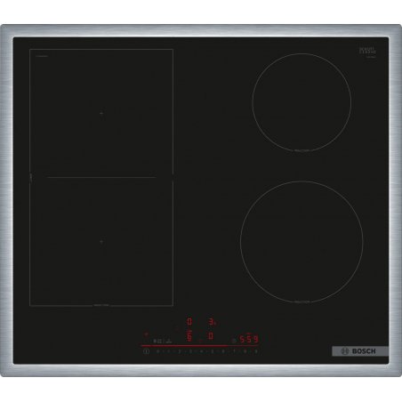 Bosch Serie 6 PVS64RHB1E plaque Noir Comptoir 60 cm Plaque avec zone à induction 4 zone(s)
