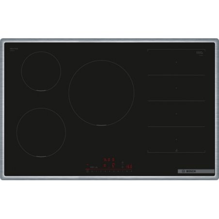 Bosch Serie 6 PXV845HC1E hob Black Built-in 80 cm Zone induction hob 5 zone(s)