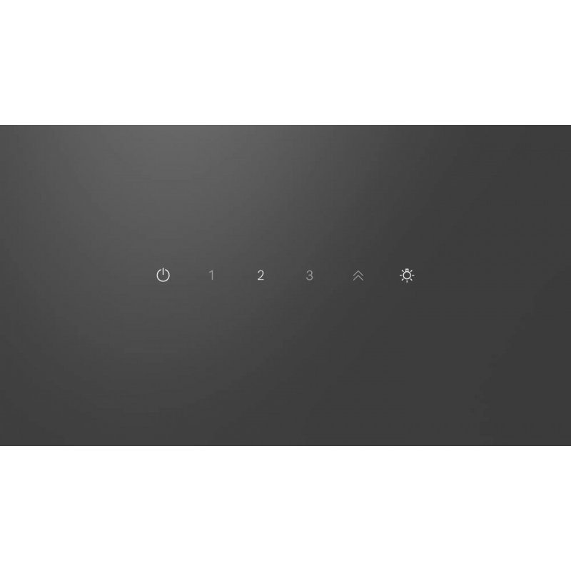 Bosch Serie 2 DWK65DK60 cooker hood Wall-mounted Black 430 m³/h A