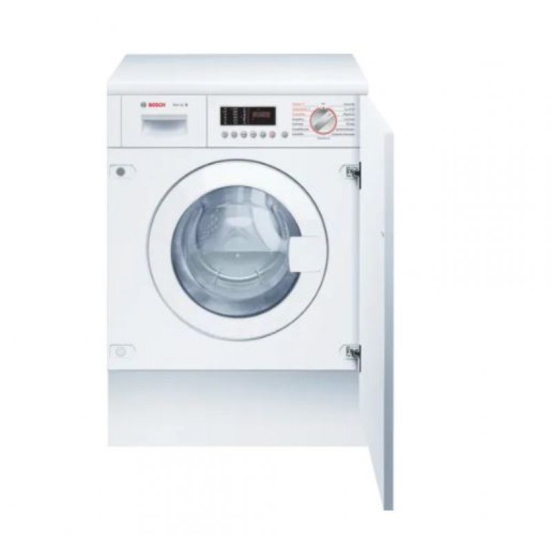 Bosch Serie 6 WKD28543 machine à laver avec sèche linge Intégré Charge avant Blanc E