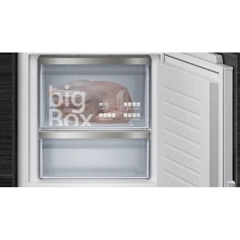 Siemens iQ500 KI77SXFE0 fridge-freezer Built-in 231 L E White