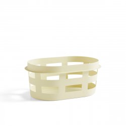 HAY - Laundry Basket Recycled Small - Soft yellow