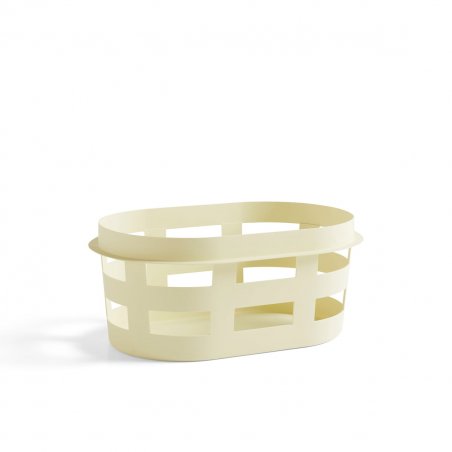 HAY - Laundry Basket Recycled Small - Soft yellow