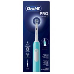 Oral-B Pro 1 Sensitive Clean Caribbean Blue, Elektrische Zahnbürste