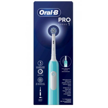 Oral-B Pro 1 Sensitive Clean Adult Rotating-oscillating toothbrush Blue