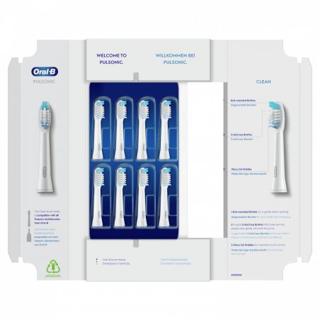 Oral-B Aufsteckbürste Pulsonic Clean 8er FSS