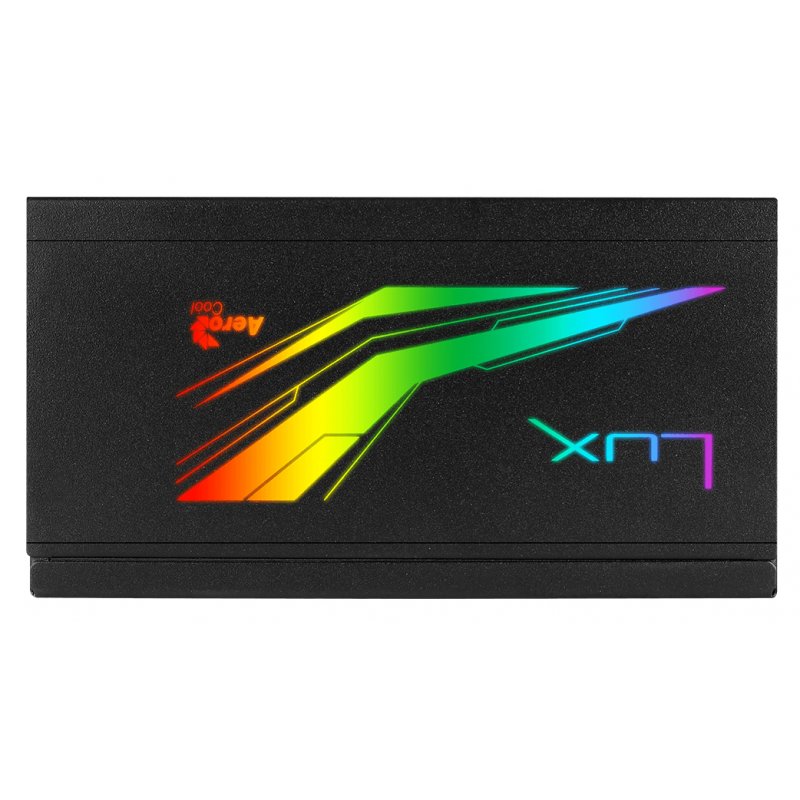 Alimentation ATX AeroCool Lux RGB - 750W (Noir)