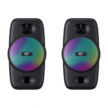 Počítačové reproduktory Havit SK213 2.0 Bluetooth RGB