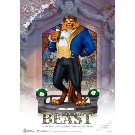 Disney statuette Master Craft La Belle et la Bête Beast 39 cm