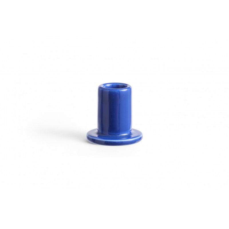 HAY - Tube Candleholder Small - Blue