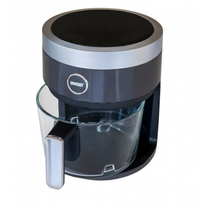 Unold 58695 friteuse Unique 4,5 L Autonome 1200 W Friteuse d’air chaud Noir