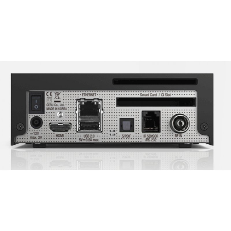 Zero 4K, Kabel-/Terr.-Receiver (schwarz, DVB-C/T2 HD, HDMI, 4K)