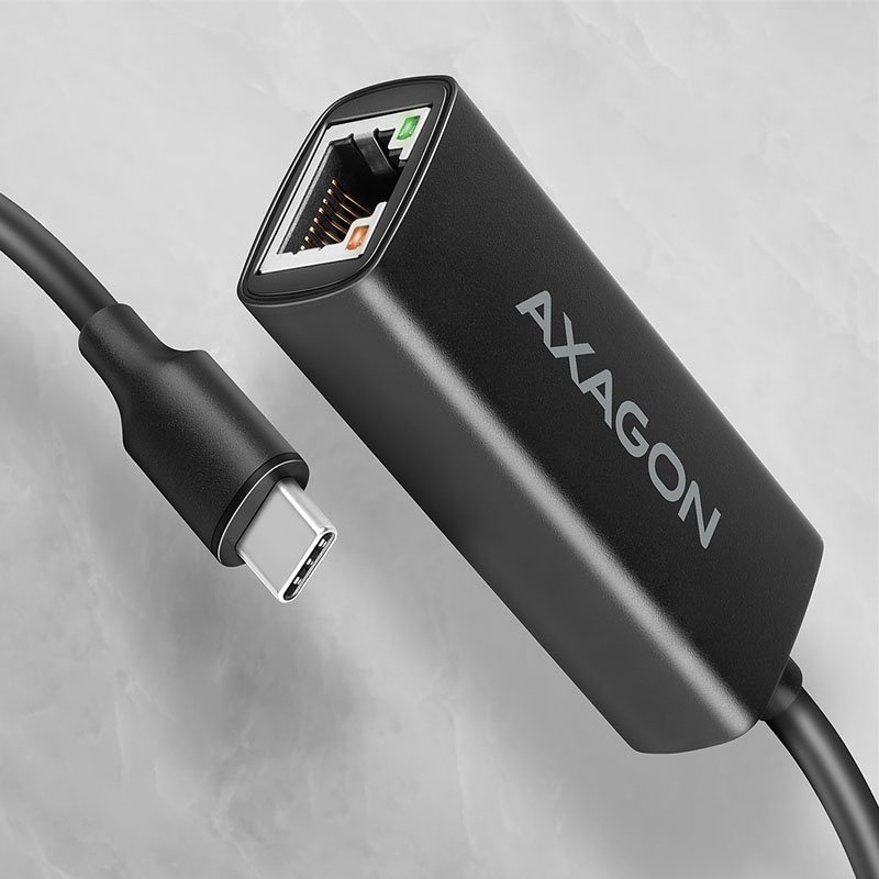 AXAGON ADE-ARC USB-C 3.2 Gen 1 - Gigabit Ethernet 10/100/1000 Adapter