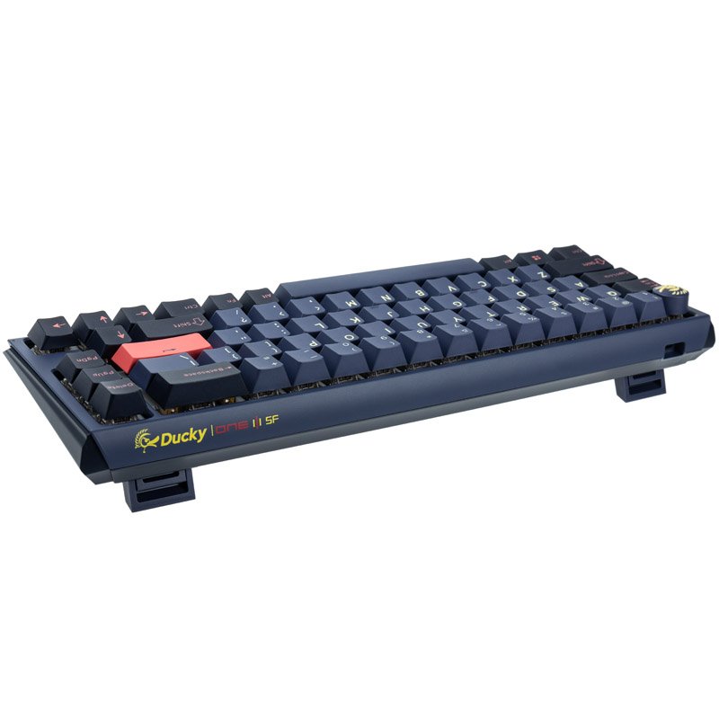 Ducky One 3 Cosmic Blue SF Gaming Tastatur, RGB LED - MX-Ergo-Clear (US)