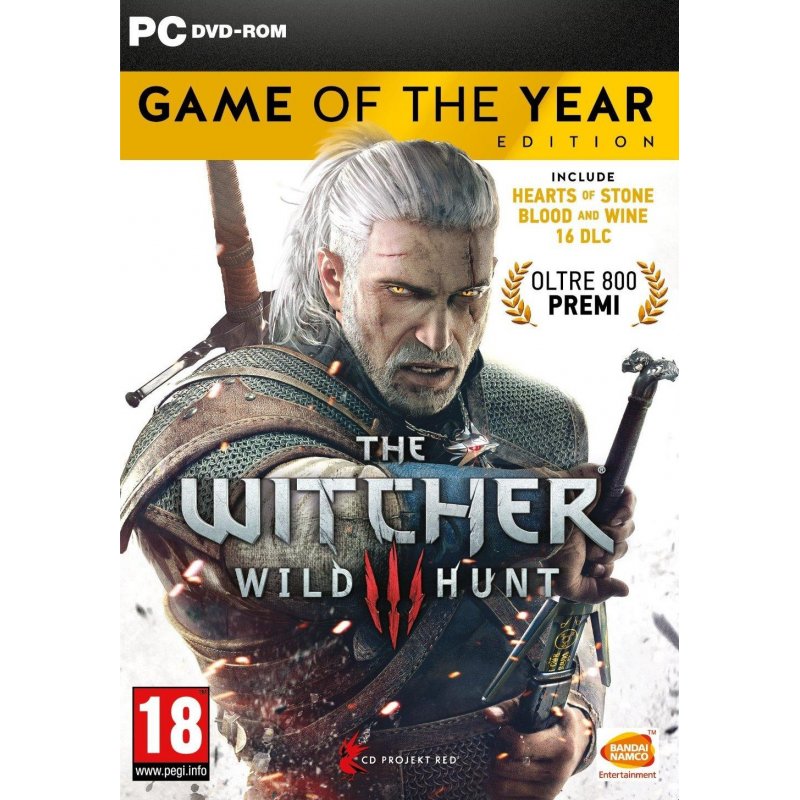 BANDAI NAMCO Entertainment The Witcher 3: Wild Hunt Game of the Year Edition, PC English