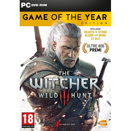 BANDAI NAMCO Entertainment The Witcher 3: Wild Hunt Game of the Year Edition, PC Anglais