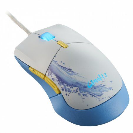Souris filaire Gamer Cooler Master MasterMouse MM310 Street Fighter 6 (Blanc/Bleu)