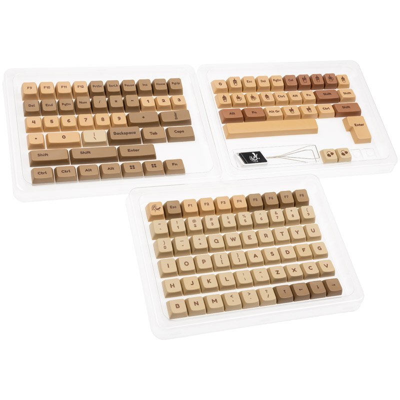 Ducky Boba PBT Dye Sublimation Set - 133 Keycaps