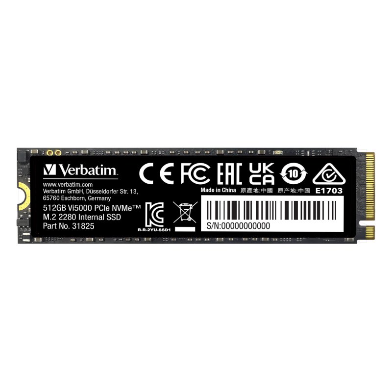 VI5000 PCIE4 NVME M.2 SSD 512GB