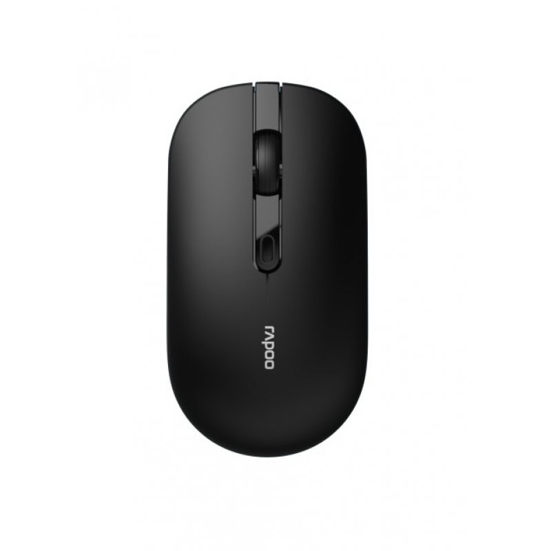Rapoo Kabellose optische Maus "1530 Silent", Schwarz