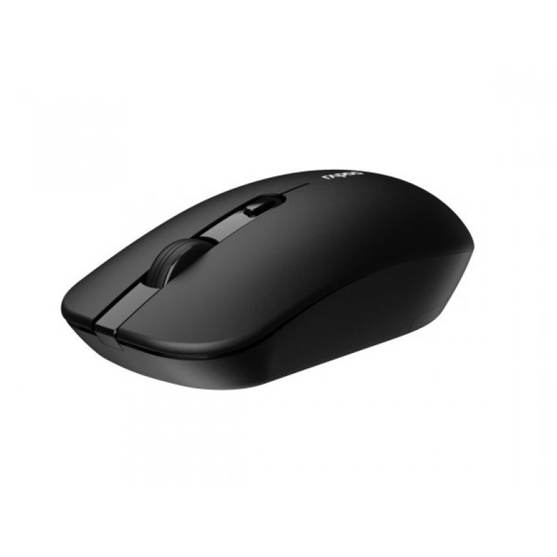 Rapoo Kabellose optische Maus "1530 Silent", Schwarz