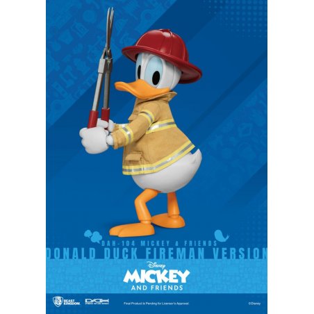 Mickey & Friends figurine Dynamic Action Heroes 1/9 Donald Duck Fireman Ver. 24 cm
