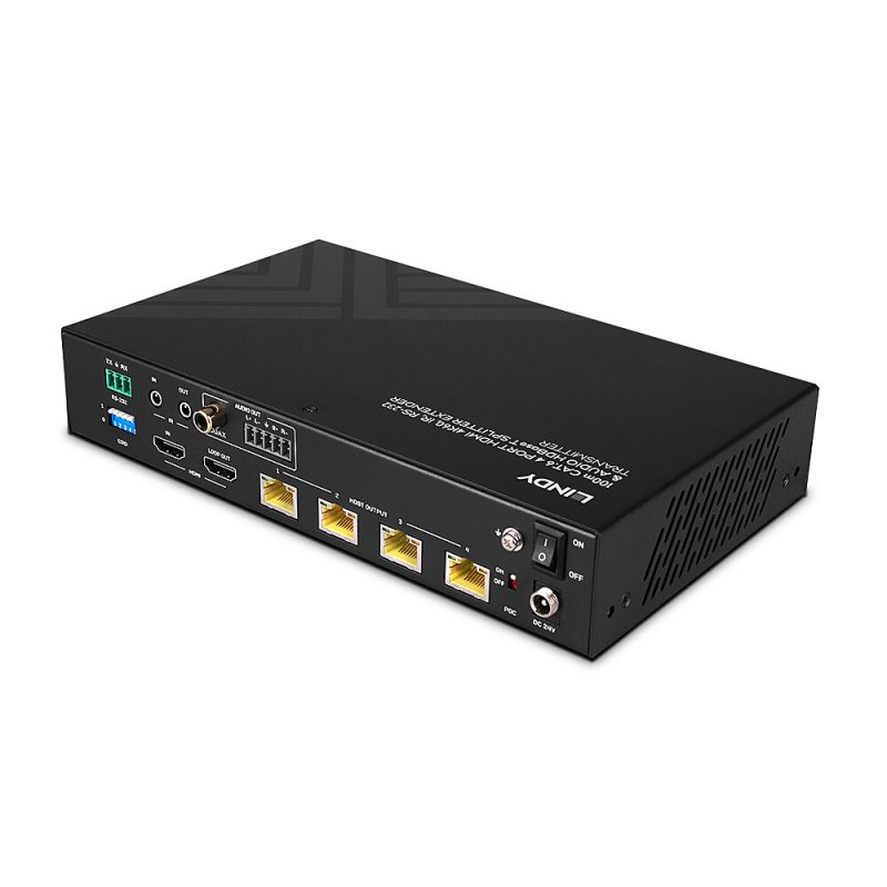 Adap Lindy Cat6 HDMI 4K60 4-Port Extender 100m