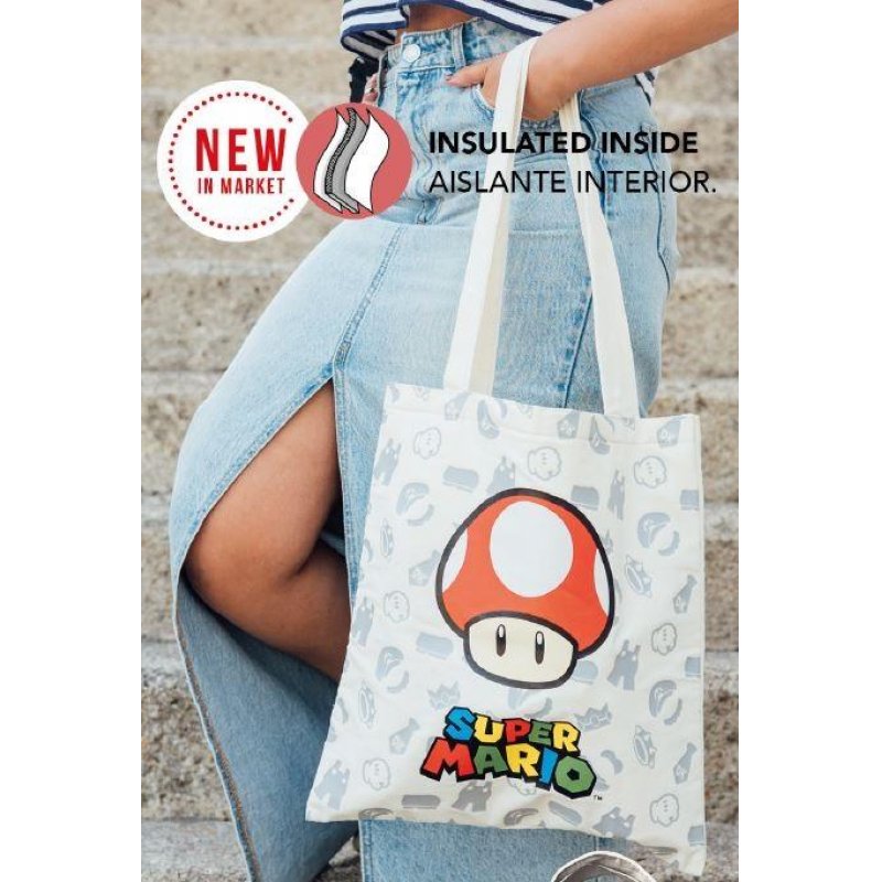 SUPER MARIO - Tote Bag Isotherme '39x37cm'
