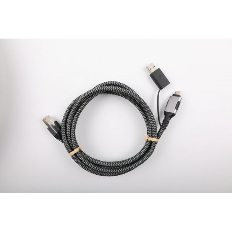 USB-C/A to RJ45 active GigaLAN NIC CABLE - 5m