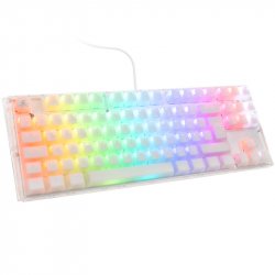 Ducky One 3 Aura White TKL Gaming Tastatur, RGB LED - MX-Brown