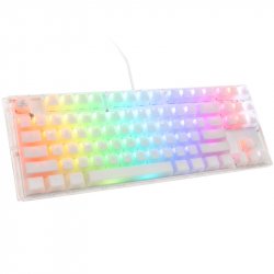 Ducky One 3 Aura White TKL Gaming Tastatur, RGB LED - MX-Red (US)