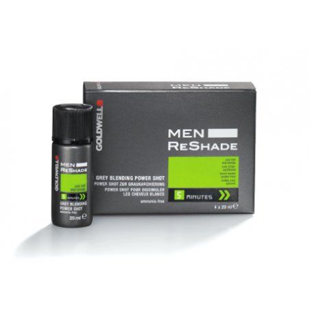 Goldwell Men ReShade Grey Blending Power Shot hair colour 80 ml