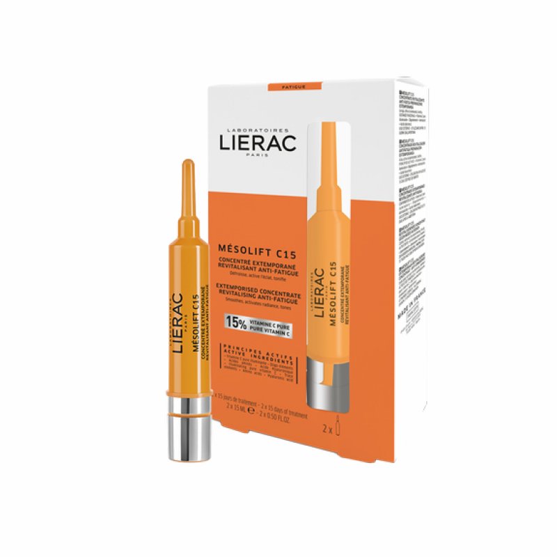 Lierac MESOLIFT C15 Extemporaneous Revitalising Anti-Fatigue Concentrate Face concentrate 30 ml Unisex