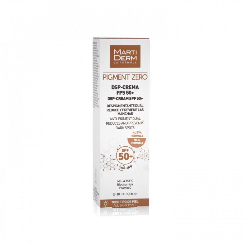 MartiDerm Pigment Zero DSP-Cream SPF50 Day cream Decollete, Face, Neck 40 ml
