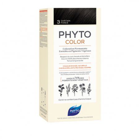 PHYTO PHYTOCOLOR 3 Châtain Foncé