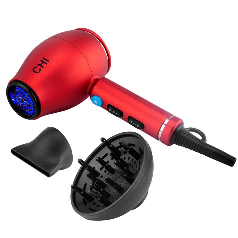 Chi 1875 series advanced ionic compact hair dryer