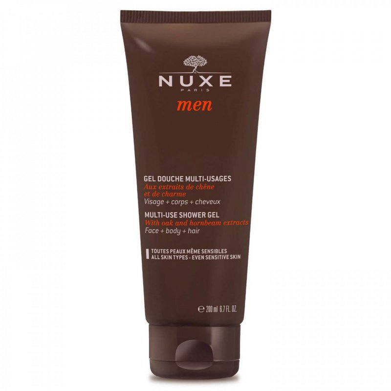 NUXE Men 200 ml Gel douche Hommes Corps et cheveux Épice