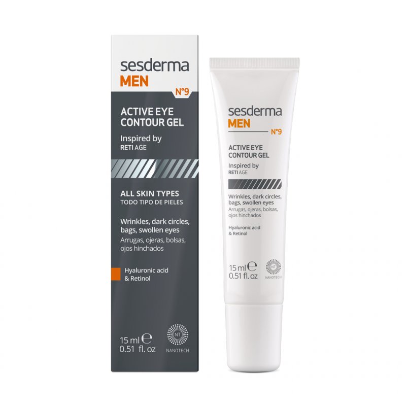 Sesderma Men Total Active Eye Contour Gel, 15ml