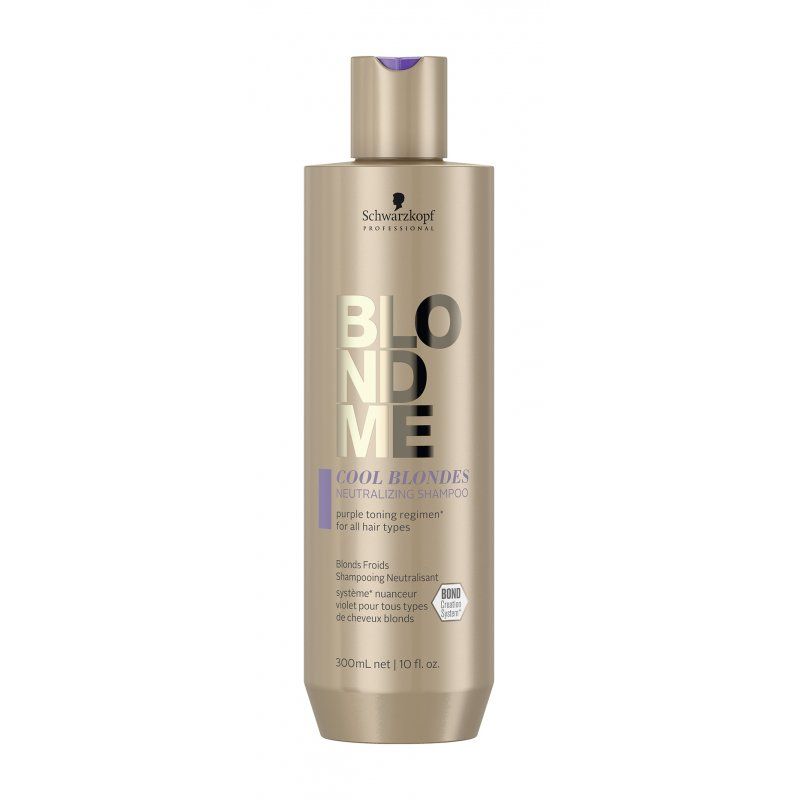 Schwarzkopf BLONDME Cool Blondes Neutralizing 300 ml Shampoo Professional Unisex