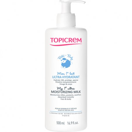 Topicrem 3700281703450 lotion et lait corporels pour bébés Lotion corporelle pour bébé 500 ml
