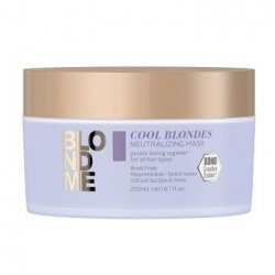 Schwarzkopf Masque Neutralisant Blonds Froids BLONDME 200ml